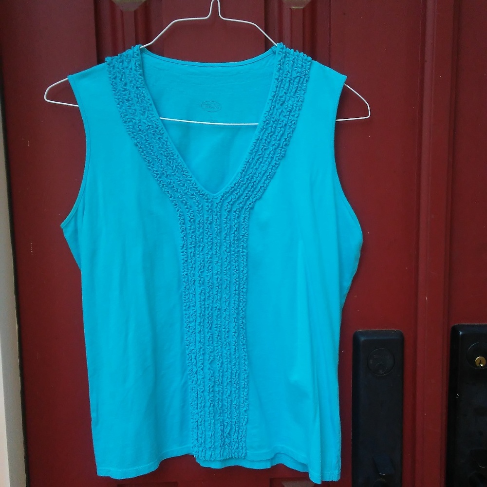 Talbot's Tuxedo Top Size: L